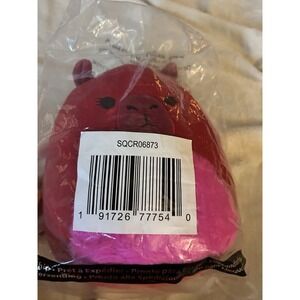 Squishmallows Original 8-Inch Marcia Maroon‎ Capybara New